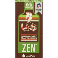 LICKS Pill-Free ZEN Calming Braised Beef Flavor Dog Supplement