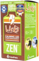 LICKS Pill-Free ZEN Calming Braised Beef Flavor Dog Supplement