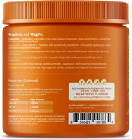 Zesty Paws Stress & Anxiety Calming Bites with Suntheanine & Hemp Peanut Butter Flavor Soft Chews Dog Supplement