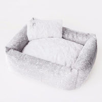 Crystal Collection Dog Bed Prima Donna Pink, Clear Crystal and Champagne