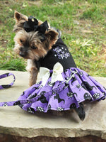 Halloween Girls Dress - Too Cute To Spook with matching leash