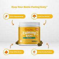 Zesty Paws All Ages Calming Bites Behavior Salmon Flavor Cat Supplement