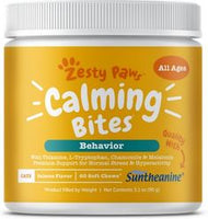 Zesty Paws All Ages Calming Bites Behavior Salmon Flavor Cat Supplement