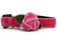 Rosebud Pink Cat Collar
