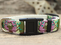 H'Owl Purple Cat Collar
