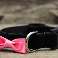 Bowtie Pink Cat Collar