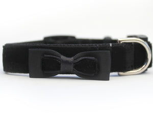 Bowtie Black Cat Collar