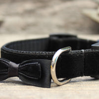 Bowtie Black Cat Collar