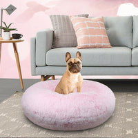 Calming Bagel Bed - Bubble Gum