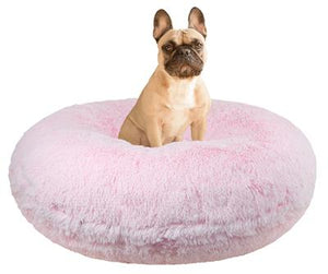 Calming Bagel Bed - Bubble Gum