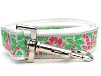 Tahiti Dog Collar with Silver Metal Buckles
