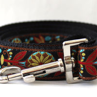 Mandala Star Parisian Deco Extra Wide Dog Collar