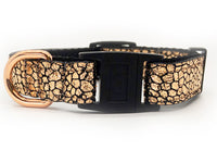 Monty Metallic Rose Gold Cat Collar
