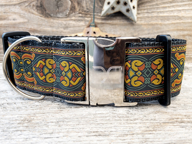 Bohemian Rhapsody Extra Wide Dog Collar