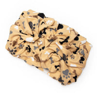 Tan Bones and Paws Fleece Blanket Bed
