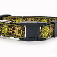 Venice Olive Cat Collar