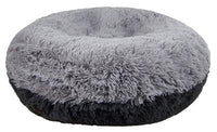 Calming Bagel Bed - Siberian Grey and Wolfhound Grey
