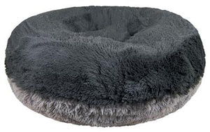 Calming Bagel Bed - Siberian Grey and Wolfhound Grey