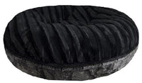 Calming Bagel Bed - Artic Seal and Black Puma
