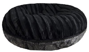 Calming Bagel Bed - Artic Seal and Black Puma