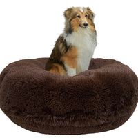 Calming Bagel Bed - Grizzly Bear