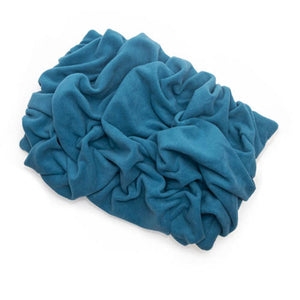 Larkspur Blue Fleece Blanket Bed