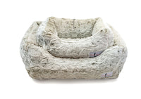 Animal Print Luxe Dog Bed: Pearl Leopard
