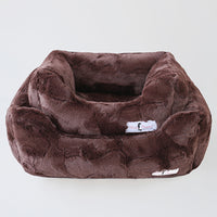 Bella Dog Bed in Chocolate, Blush, Sand, Pewter, Taupe
