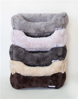 Bella Dog Bed in Chocolate, Blush, Sand, Pewter, Taupe
