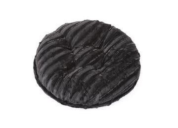 Black Mink Bagel Bed