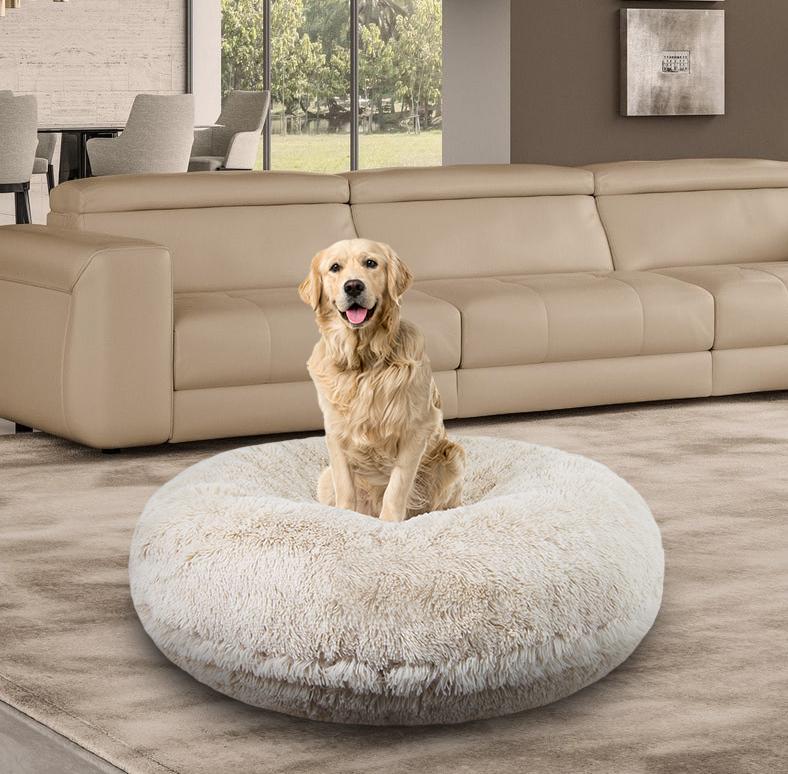 Calming Bagel Bed - Blondie