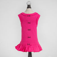 Candy Dog Dress Collection in Yellow, Orange Pink, and Fuchsia
