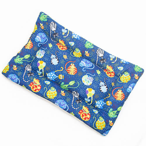 Catmosphere Cotton Fabric Flat Pet Bed