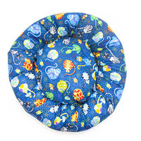 Catmosphere Cotton Fabric Round Pet Bed