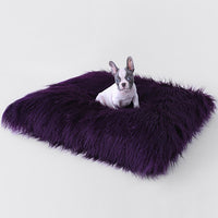 Himalayan Yak Dog Bed Mat Peach, White, Royal Purple and Ballerina Pink
