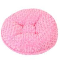 Hot Pink Rosebud Bagel Bed