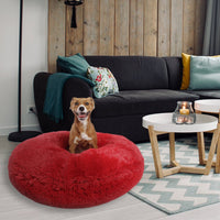 Calming Bagel Bed - Lipstick