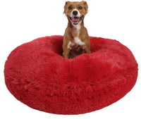 Calming Bagel Bed - Lipstick
