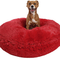 Calming Bagel Bed - Lipstick
