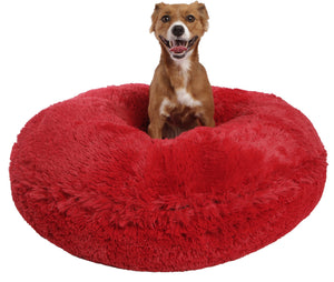 Calming Bagel Bed - Lipstick