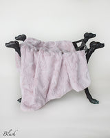 Luxe Dog Blankets in Blush, Taupe, Pewter, and Sand
