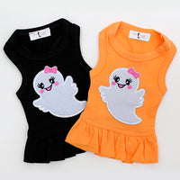 Ms. Boo Dress in Orange and Black
