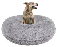 Calming Bagel Bed - Siberian Grey
