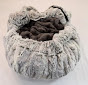 Silver Fox & Grey Mink Travel Bed or Blanket
