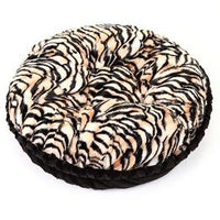 Tiger & Black Mink Bagel Bed