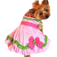 Adorable Watermelon Velcro Dress