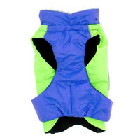 Alpine All-Weather Dog Coat - Blue and Green
