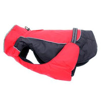 Alpine All-Weather Dog Coat - Red and Black
