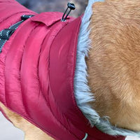 Alpine Extreme Weather Puffer Coat - Burgundy
