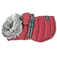 Alpine Extreme Weather Puffer Coat - Burgundy
